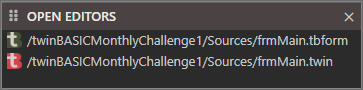 Open Editors Open Editors