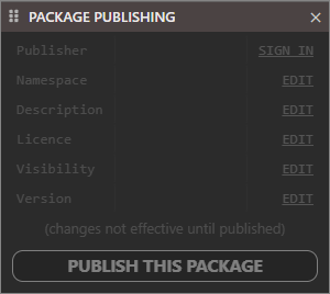Package Publishing