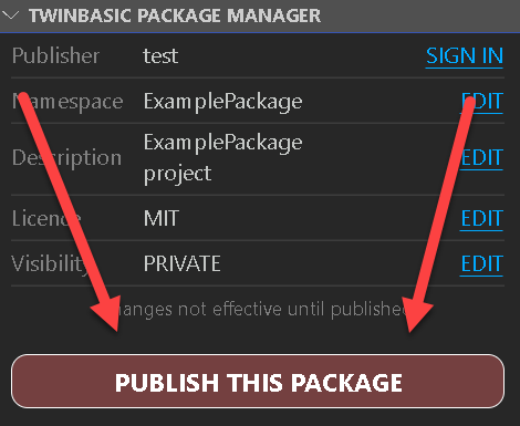 Create Package